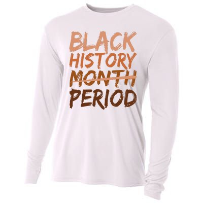 Black History Month Period African American Proud Cooling Performance Long Sleeve Crew