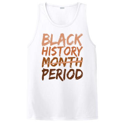 Black History Month Period African American Proud PosiCharge Competitor Tank