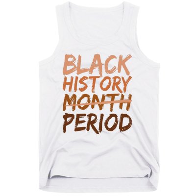 Black History Month Period African American Proud Tank Top