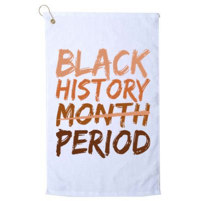 Black History Month Period African American Proud Golf Towel