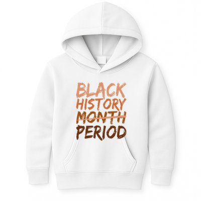 Black History Month Period African American Proud Kids Hoodie