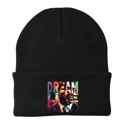 Black History Month Martin Have Dream Luther King Day Design Beanie
