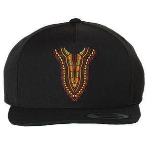 Black History Month Shirts Dashiki Print Kente Traditional Ethnic Pride African Wool Snapback Cap