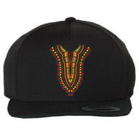 Black History Month Shirts Dashiki Print Kente Traditional Ethnic Pride African Wool Snapback Cap