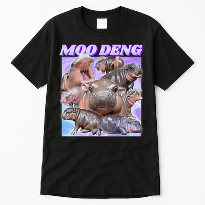 Baby Hippo Moo Deng Tall T-Shirt