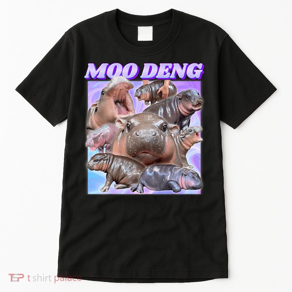 Baby Hippo Moo Deng Tall T-Shirt