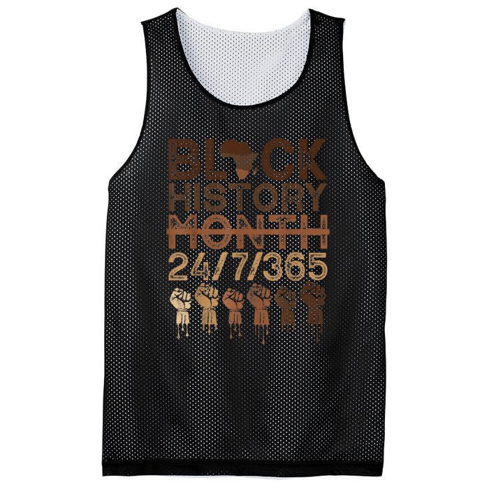 Black History Month Shirts Black History 365 Melanin Pride Mesh Reversible Basketball Jersey Tank