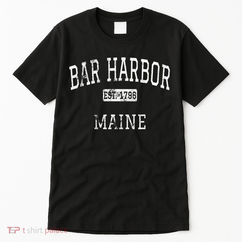 Bar Harbor Maine Me Vintage Tall T-Shirt