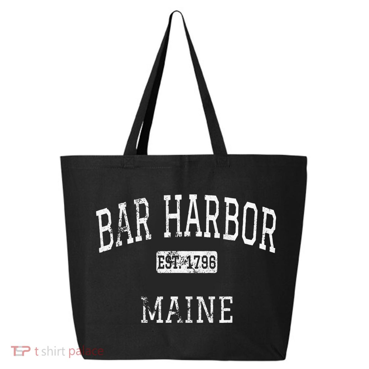 Bar Harbor Maine Me Vintage 25L Jumbo Tote