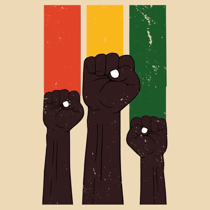 Black History Month Fist Pride Bag