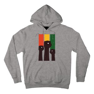 Black History Month Fist Pride Hoodie