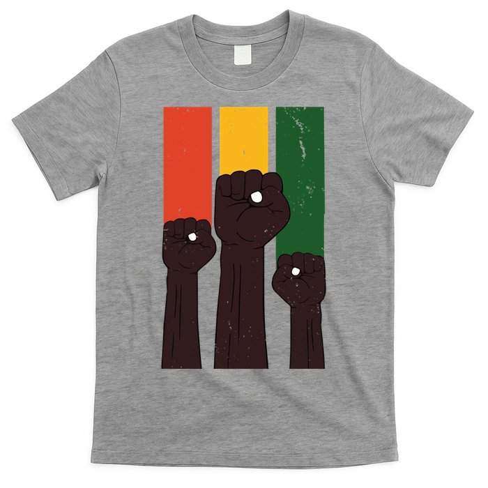 Black History Month Fist Pride T-Shirt