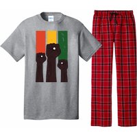 Black History Month Fist Pride Pajama Set