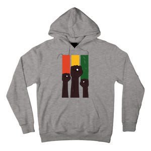 Black History Month Fist Pride Tall Hoodie