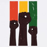 Black History Month Fist Pride Cooling Performance Crew T-Shirt