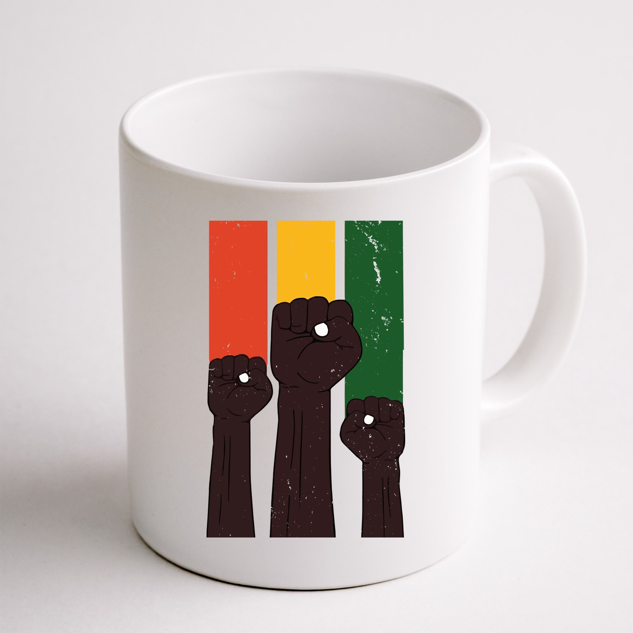 Black History Month Fist Pride Mug