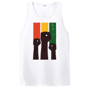 Black History Month Fist Pride PosiCharge Competitor Tank