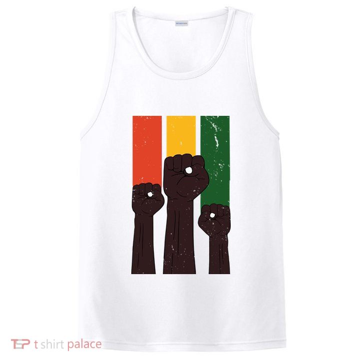 Black History Month Fist Pride PosiCharge Competitor Tank