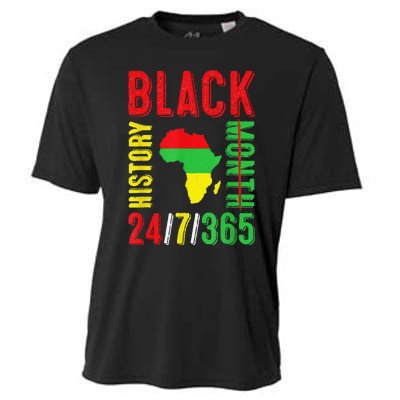 Black History Month 247365 Gift Pride African American Cooling Performance Crew T-Shirt