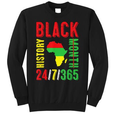 Black History Month 247365 Gift Pride African American Sweatshirt