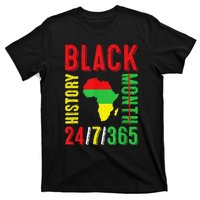 Black History Month 247365 Gift Pride African American T-Shirt