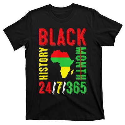 Black History Month 247365 Gift Pride African American T-Shirt