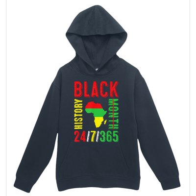 Black History Month 247365 Gift Pride African American Urban Pullover Hoodie