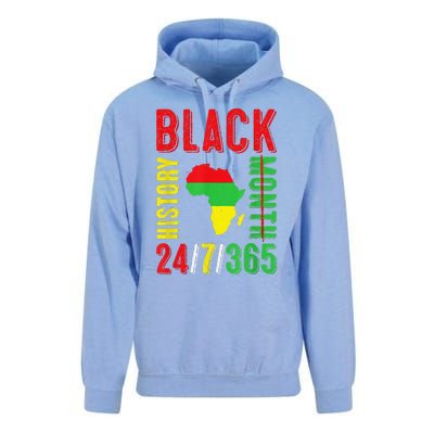 Black History Month 247365 Gift Pride African American Unisex Surf Hoodie