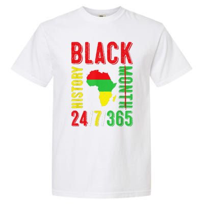 Black History Month 247365 Gift Pride African American Garment-Dyed Heavyweight T-Shirt