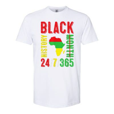 Black History Month 247365 Gift Pride African American Softstyle CVC T-Shirt