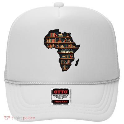Black History Month Black Leaders African American Pride High Crown Mesh Back Trucker Hat
