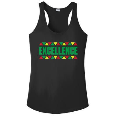 Black History Month Decorations, Excellence Black History Ladies PosiCharge Competitor Racerback Tank