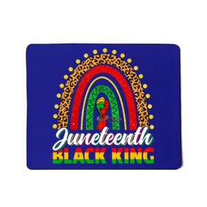 Black History Melanin King Juneteenth Independence Rainbow Gift Mousepad