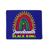 Black History Melanin King Juneteenth Independence Rainbow Gift Mousepad