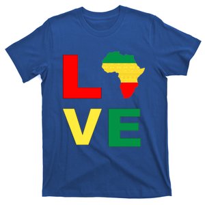 Black History Month Africa Love Dad Mom Meaningful Gift T-Shirt