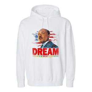 Black History Month Martin Have Dream Luther King Day Garment-Dyed Fleece Hoodie