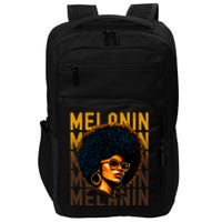 Black History Month Afro Lover Black Strong Women Afro Love Melanin African Girl Impact Tech Backpack