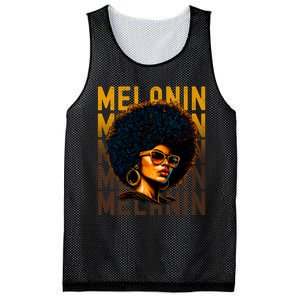 Black History Month Afro Lover Black Strong Women Afro Love Melanin African Girl Mesh Reversible Basketball Jersey Tank