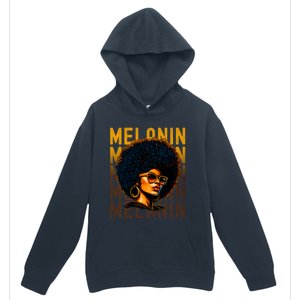 Black History Month Afro Lover Black Strong Women Afro Love Melanin African Girl Urban Pullover Hoodie