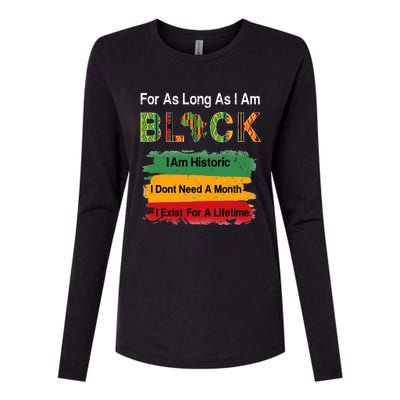 Black History Month Apparel Africa Map Kente Cloth Womens Cotton Relaxed Long Sleeve T-Shirt