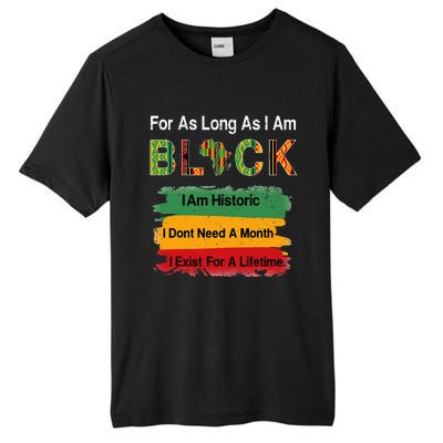 Black History Month Apparel Africa Map Kente Cloth Tall Fusion ChromaSoft Performance T-Shirt