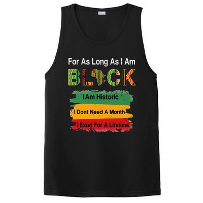 Black History Month Apparel Africa Map Kente Cloth PosiCharge Competitor Tank