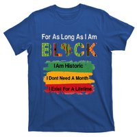 Black History Month Apparel Africa Map Kente Cloth T-Shirt