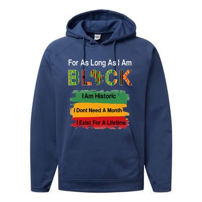 Black History Month Apparel Africa Map Kente Cloth Performance Fleece Hoodie