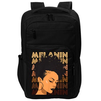 Black History Month Afro Lover Black Strong Women Afro Love Melanin African Girl Impact Tech Backpack