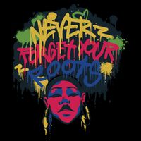 Black History Month Never Forget Your Roots Afro Impact Tech Backpack