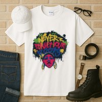 Black History Month Never Forget Your Roots Afro Tall T-Shirt