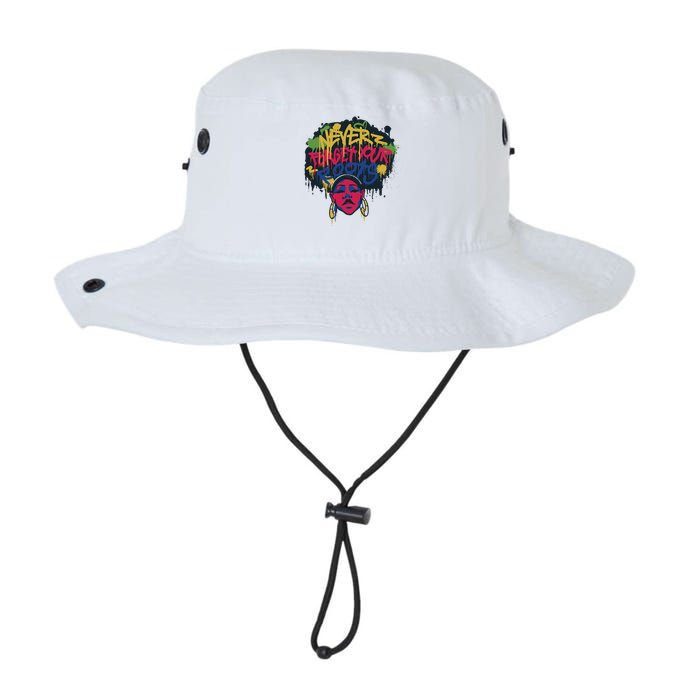 Black History Month Never Forget Your Roots Afro Bucket Hat