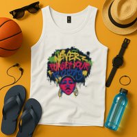 Black History Month Never Forget Your Roots Afro Tank Top