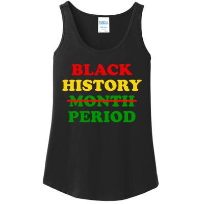 Black History Month Period Ladies Essential Tank